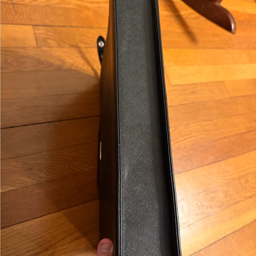 Burberry Dark Brown Leather Briefcase - Picture 12 of 13